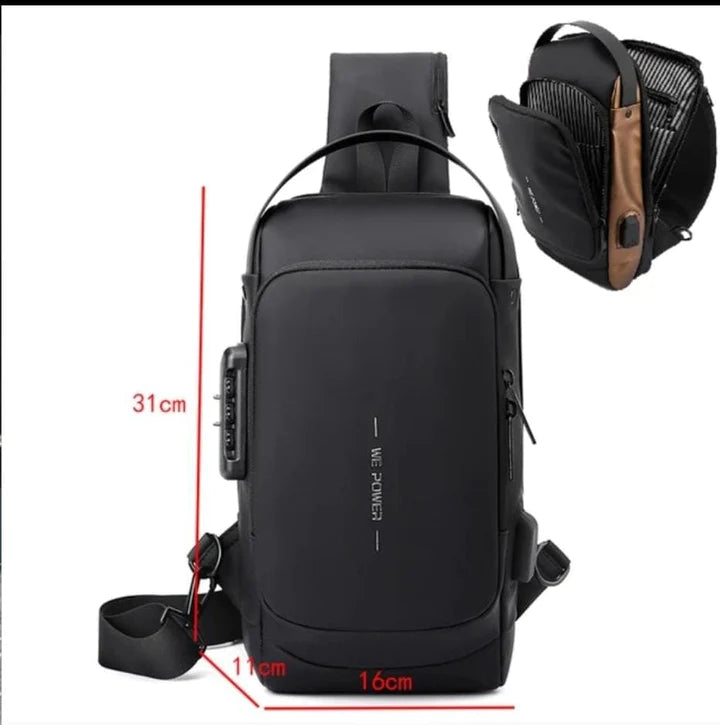 Pechera Morral Antirrobo Usb-ENVIO GRATIS